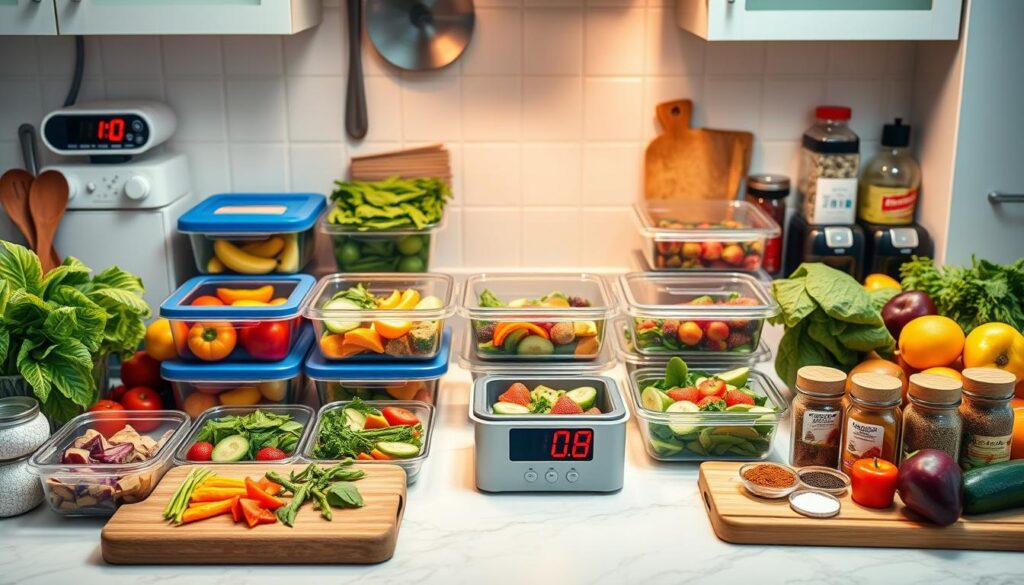 Le meal prep facile : Comment organiser toute ta semaine en 1 heure de cuisine
