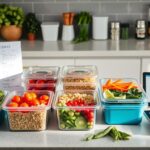 Le meal prep facile : Comment organiser toute ta semaine en 1 heure de cuisine
