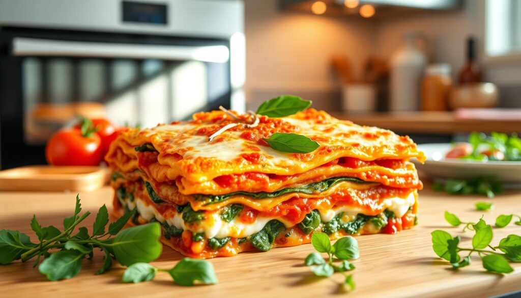 lasagne végétarienne épinard