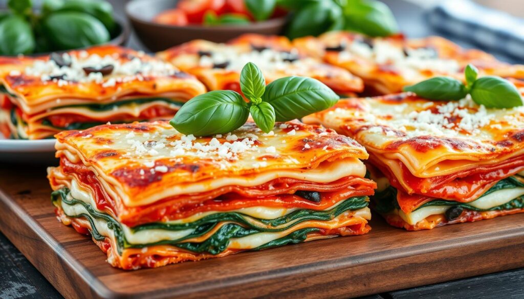 lasagne végétarienne épinard