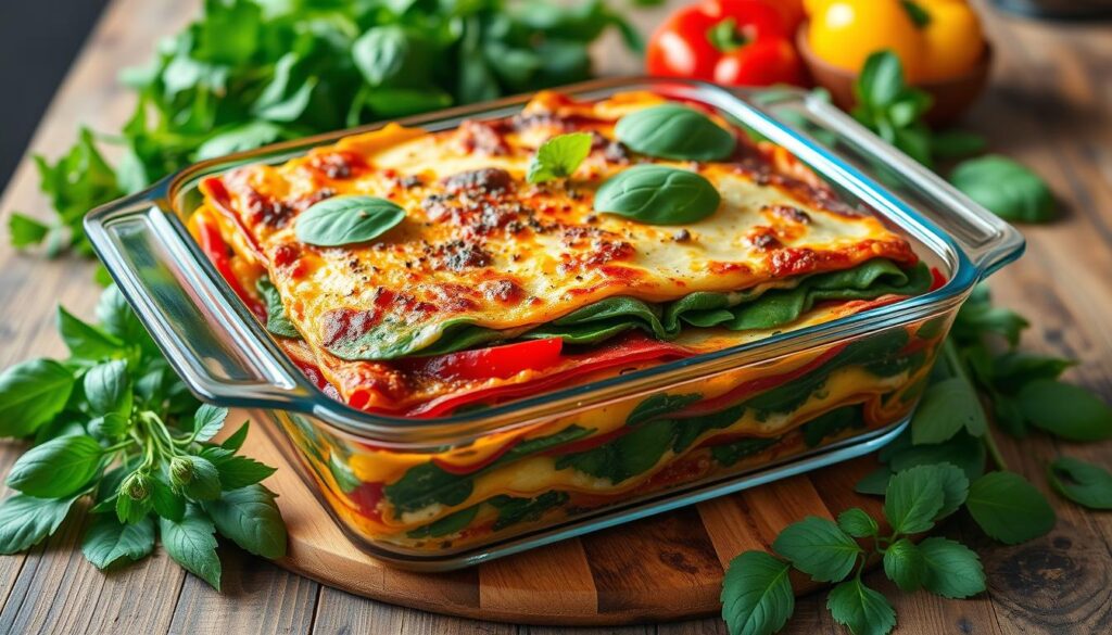 lasagne végétarienne épinard