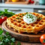 Gaufres Salées à la Pomme de Terre : Une Recette Rustique et Gourmande !