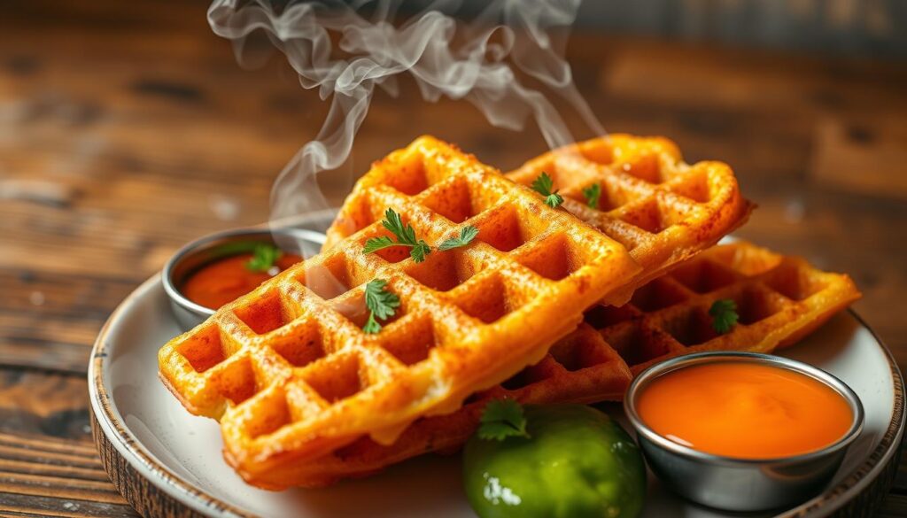 recette gaufre salée pomme de terre