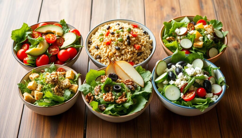 5 salades gourmandes prêtes en 10 minutes