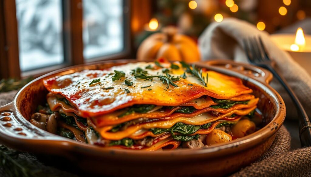 lasagne végétarienne hiver