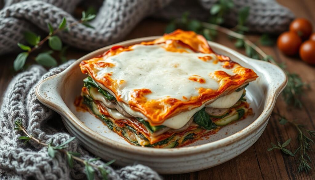 lasagne végétarienne hiver